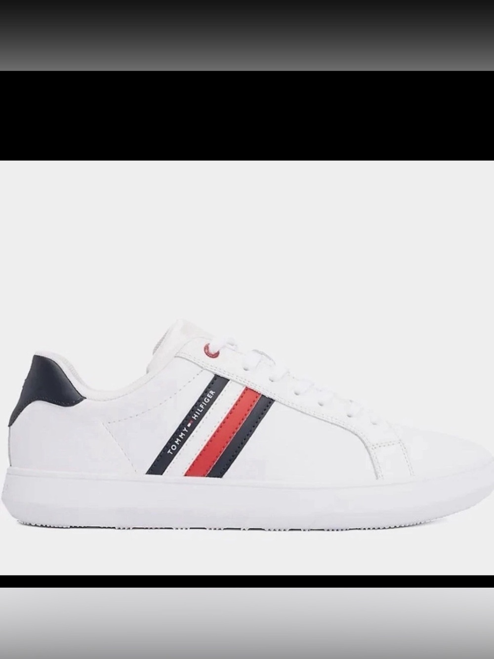 Tommy Hilfiger Women’s TWEleanie2 White Multicolor Sneakers Size 10 M US